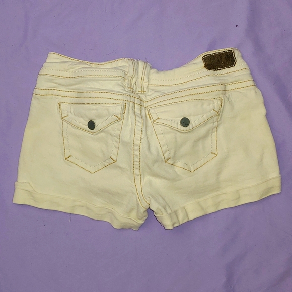 EUC INDUSTRIAL COTTON SIZE 5 JEAN SHORTS - Picture 2 of 7